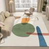 Абстрактные Линии Диван Кофейный Столик Ковры Легко Чистить Украшение Гостиной Ковер Нескользящий Домашний Коридор Спальня Напольный Коврик