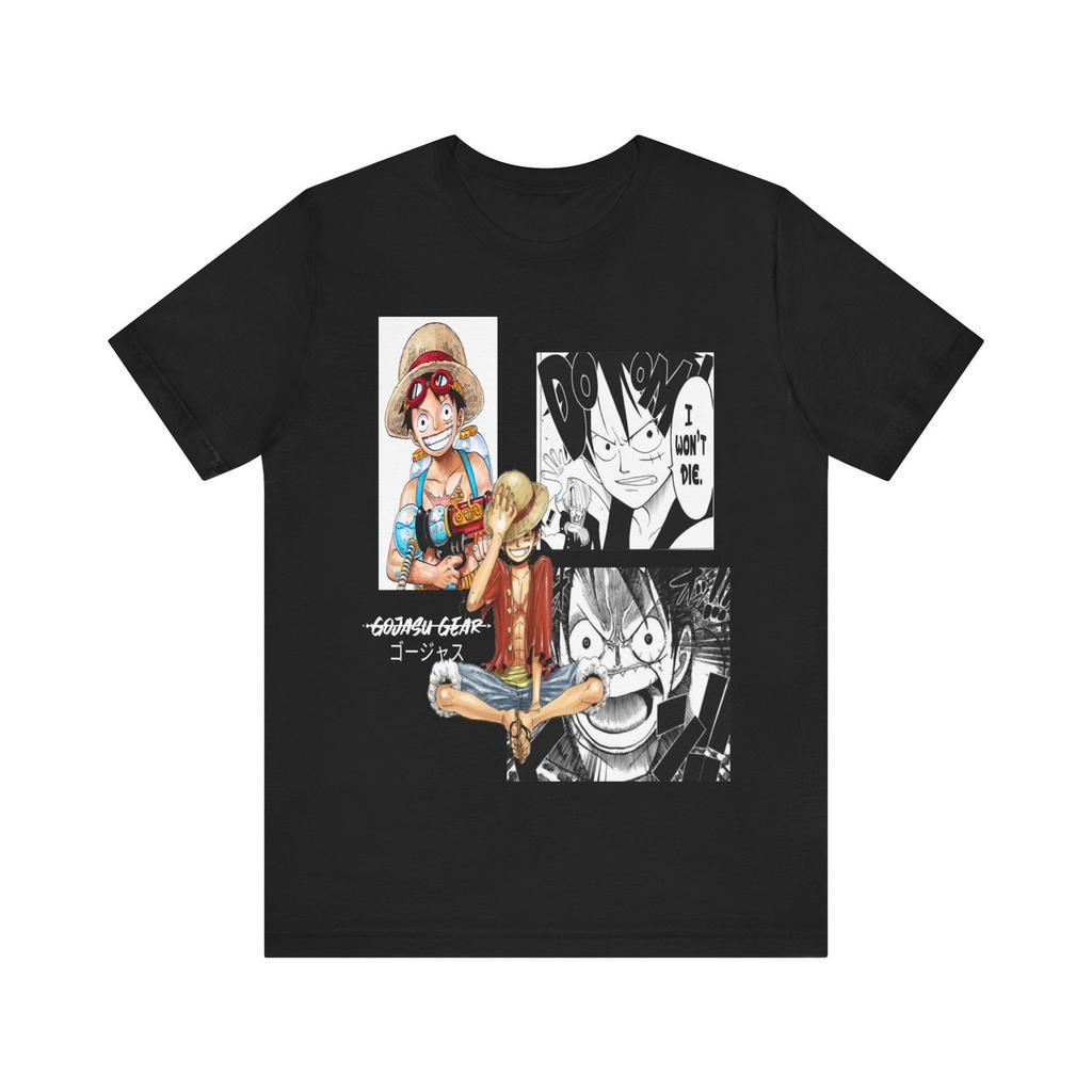 One Piece Anime Character Graphic Clothing 100Cotton unisex Shirt Clothing Unisex Short Sleeve Y2k ONeck New Oversized TShirt