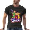 Полный дом (Totally Spies) Оверсайз Футболка Бренд Мужская Одежда 100% Хлопок Уличная Мода Большой Размер Верхняя Футболка