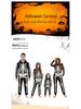 2025 Autumn/Winter Luminous Halloween Onesie Pajamas for Kids & Family