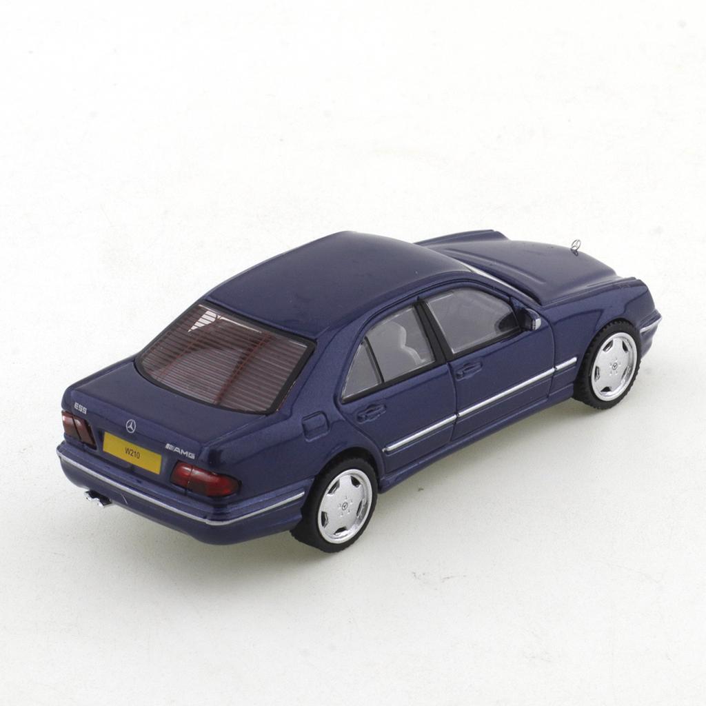 DCT SHADOW 1/64 Mercedes Benz E55 AMG (W210) Красный Зеленый Синий Литые Модели Игрушечные Машинки Миниатюры Коллекционные