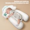 Подушка-клин для новорожденного Эргономичная подушка для сна младенца Предотвращает плоскую голову Регулируемая успокаивающая подушка для правильного выравнивания и снятия давления
