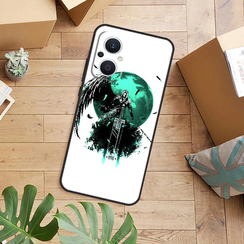 Final Fantasy VII Case For OPPO Reno 13F 14F 12F 10 11 12 13 14 Pro 8T 7 8 Lite OPPO Find X9 X6 X5 X8 Pro Cover