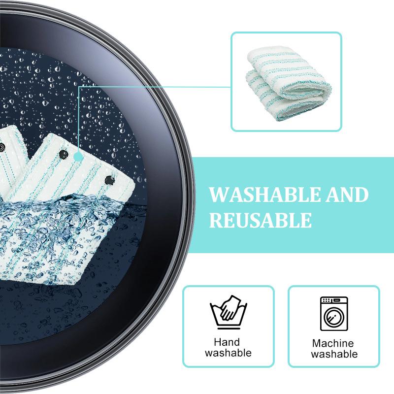 1/2 шт. Маленькая плоская насадка для швабры для Leifheit, накладка для уборки для влажной и сухой уборки, бытовые принадлежности для мытья пола, 42x15 см