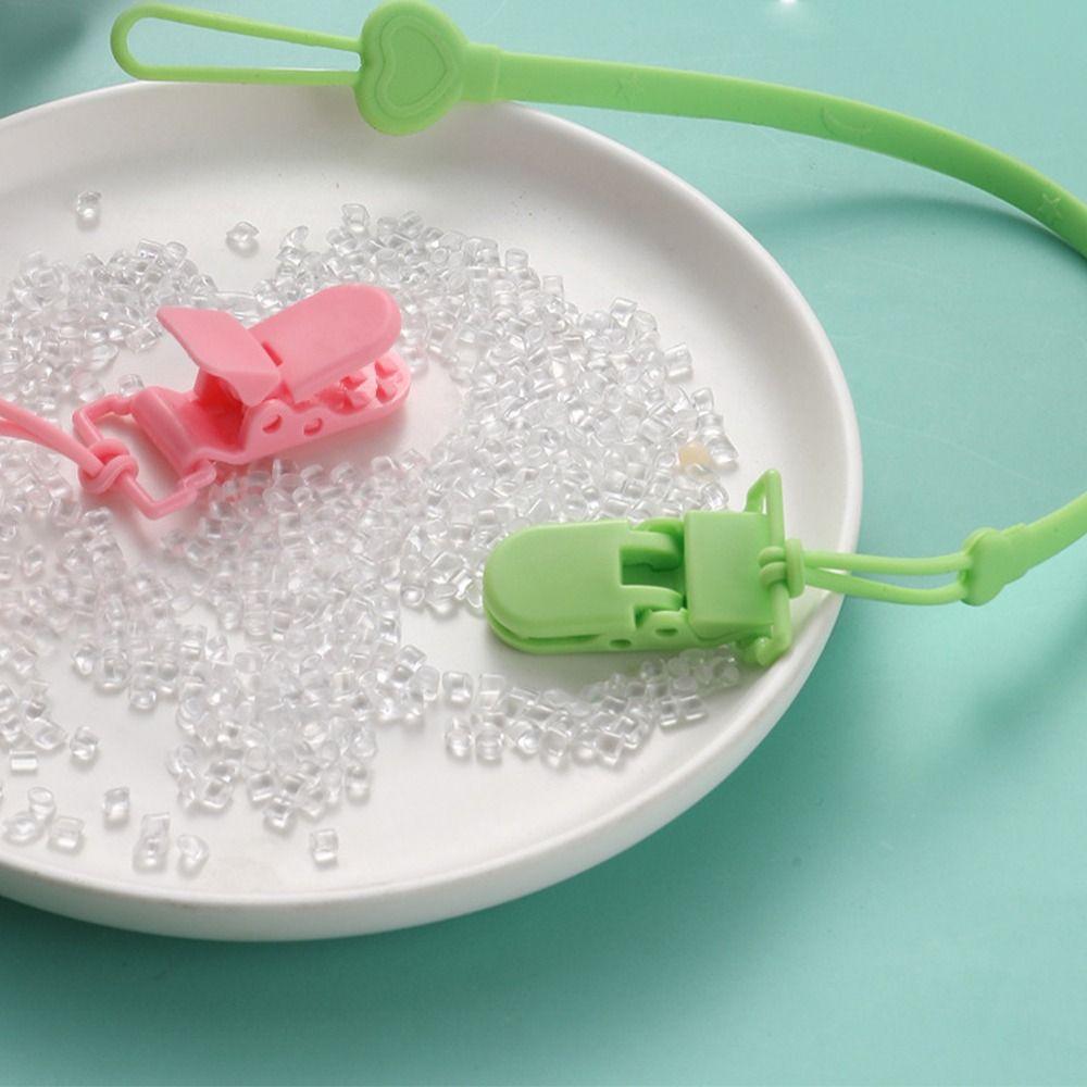 Food-grade Baby Pacifier Chain BPA Free Baby Teething Toys Strap Pacifier Holder Clip Children