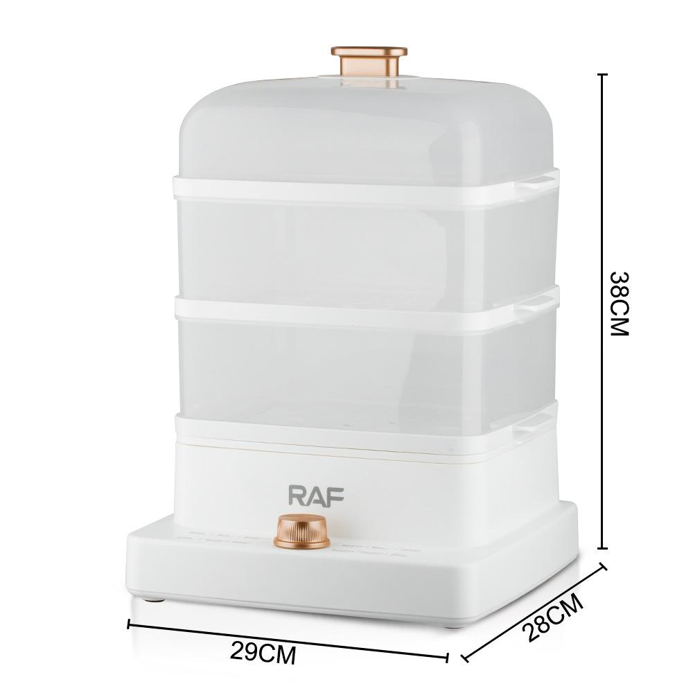 Электрическая пароварка Пароварка 12л Многофункциональная бытовая универсальная трехслойная полностью автоматическая машина для завтрака большой емкости