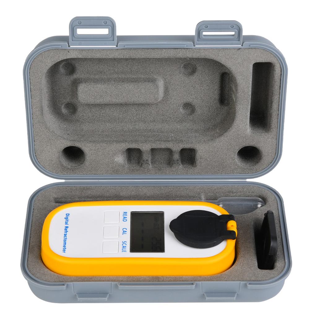Цифровой ЖК-рефрактометр Брикса Измеритель концентрации сахара в пищевых продуктах Тестер напитков и фруктовых соков