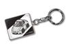 [MKJP] Custom Key Chain Mazda Roadster RF ND Base: Black, Silver