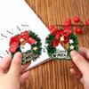 Christmas Decorations Mini Christmas Wreath Desktop Props Background Christmas Tree Accessories