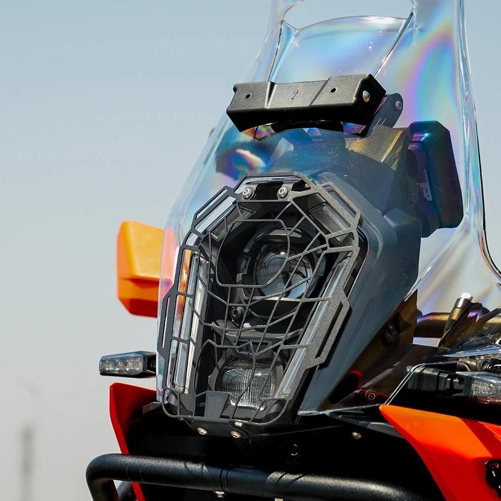 Защита фары для ktm 390 ADVENTURE X 390 Adventure R 2025 Защитный кожух-сетка для фары