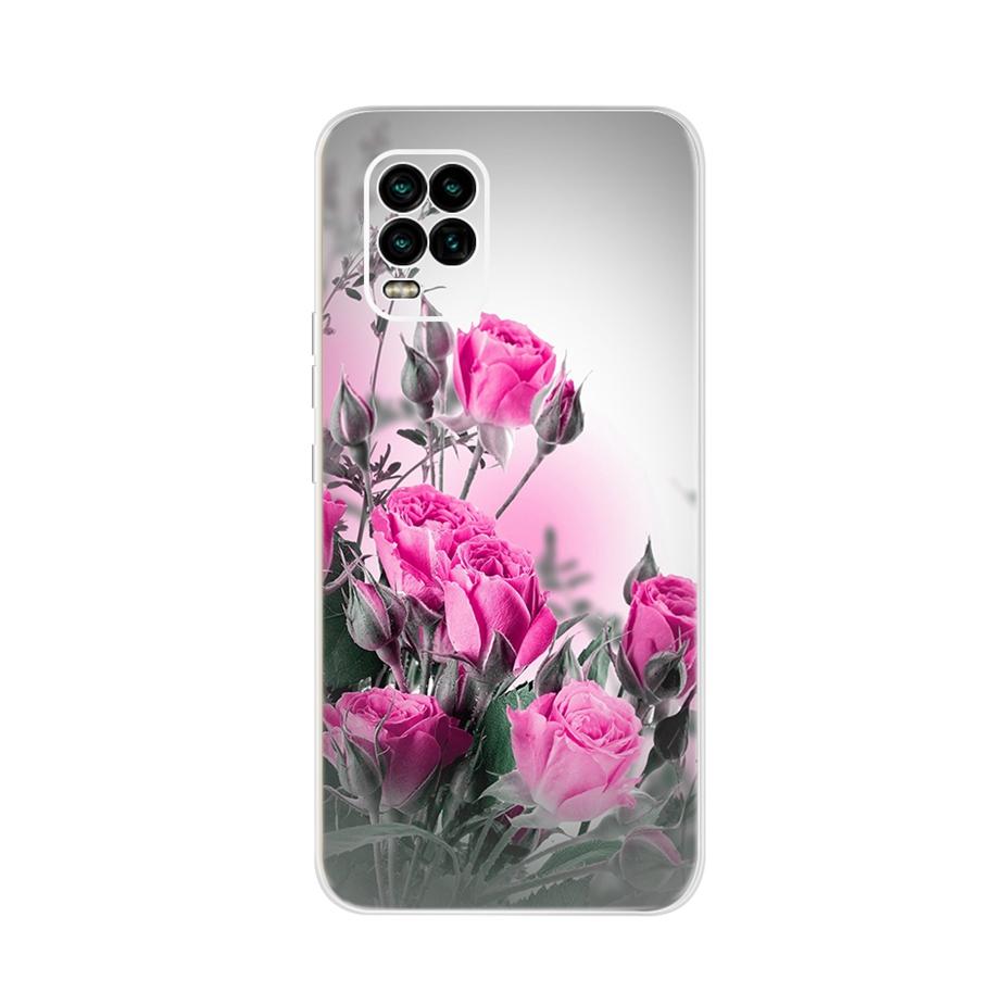 For Xiaomi Mi 10 Lite 5G Case Cute Cat Butterfly Soft Silicone Phone Cases For Xiaomi Mi 10 Lite 10Lite Back Cover Fundas Bumper
