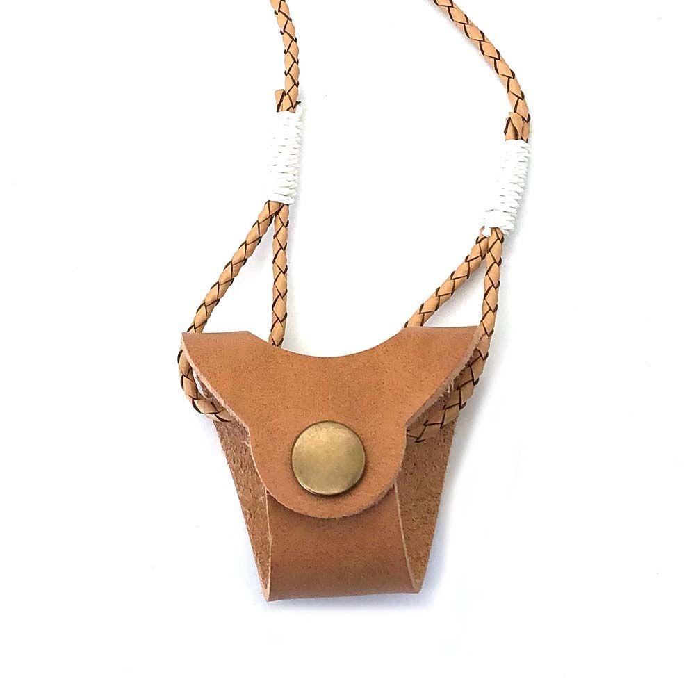 Women Anti-slip Glasses Chain Glasses Lanyard Leather Glasses Bags Hanging Neck Clip Eyewear Cases