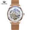 AILANG Brand New Automatic Mechanical Watch Waterproof Luminous Sugess Skeleton Watch Fashion Hollow Wristwatch Relojes Hombre