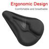 Силиконовое Дышащее Мягкое Велосипедное Велосипедное Седло Гелевая Подушка Накладка Чехол для Сиденья