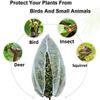 1PC Insect &Bird Protection Durable Mesh Cover for Fruit Tree Drawstring & Zipper Large Extra-Thick Insect Netting Garden Netting