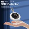Portable CO2 Monitor Meter Sensor Indoor with Alarm Infrared NDIR Sensor