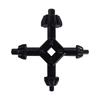 4 In 1 Multifunctional Chuck Key Metal Chuck Wrench Portable Drills Chuck Key Handheld Drilling