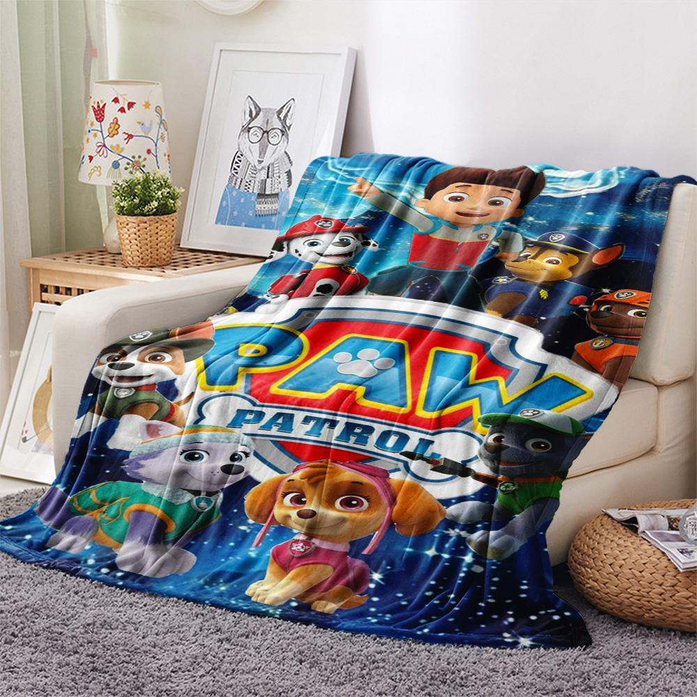 Paw Patrol Space Heroes Blanket Blanket Sofa Blanket Outdoor Plush Blanket Office Rest Blanket Machine Washable