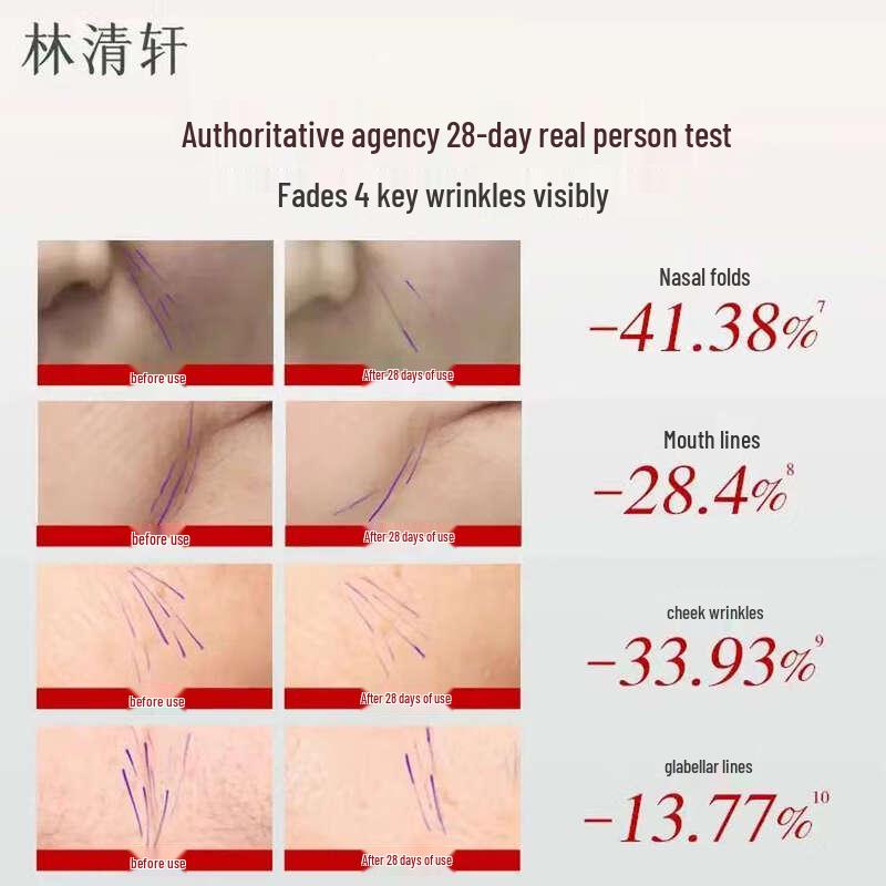 Крем для лица Lin Qing Xuan с камелией, восстанавливающий и подтягивающий