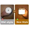 Wireless Smart Motion Sensor Night Lamp With Switch Bedroom Decor Magnetic Children's Gift Decoration White Led Night Light