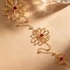 All-In-One Women's Body Chain Back Chain Elegant Exaggerated Hollow Flower Bean Chain Vacation Style Fashion