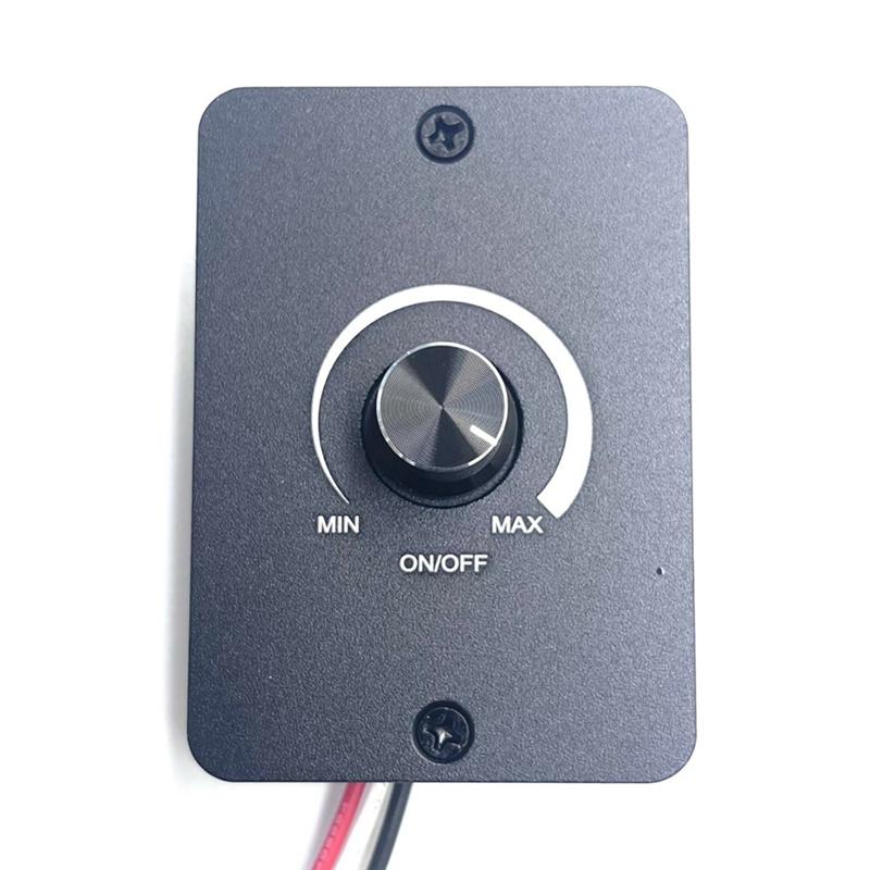 A96E-Compatible PWM Light Dimmer With Rotary Knob For Easy Installation RV Experience 12V Light Dimmer