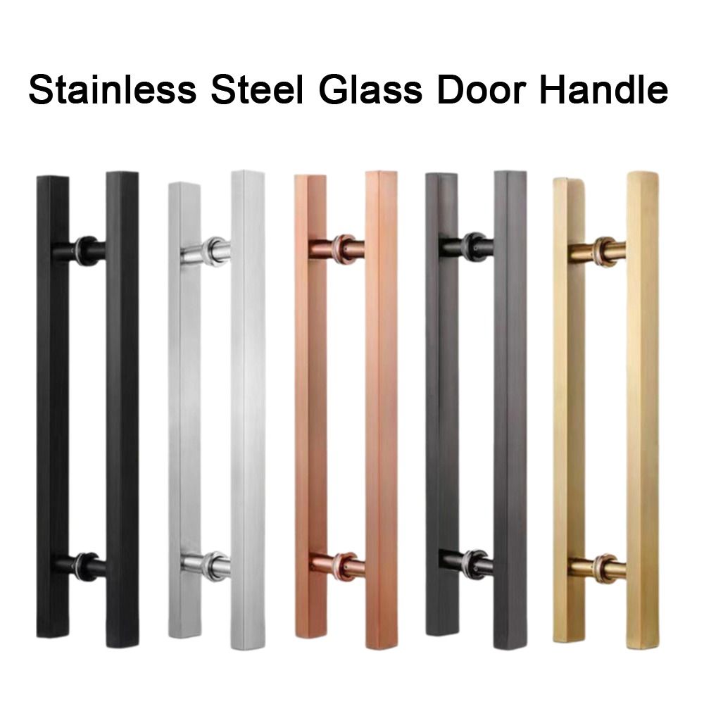 Stainless Steel Door Knob Thickened Push Pull Handle New Door Handle Interior Door