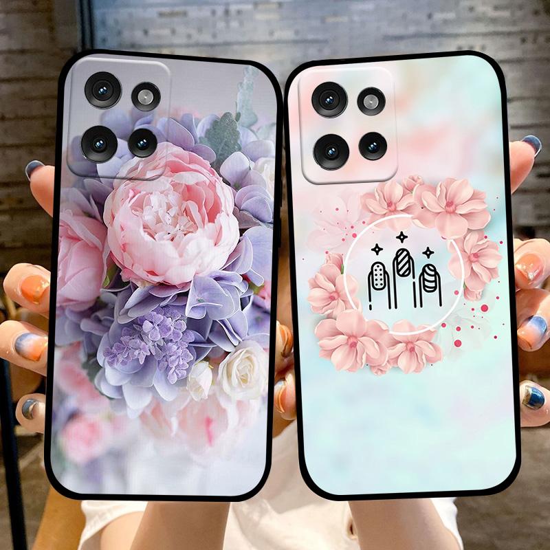 Чехол для Motorola Edge 50 Neo Edge50 Fusion 50S Pro Мягкий ТПУ Силиконовый Задняя Крышка Телефона Для Moto S50 X50 Ultra 5G Роскошный Fundas