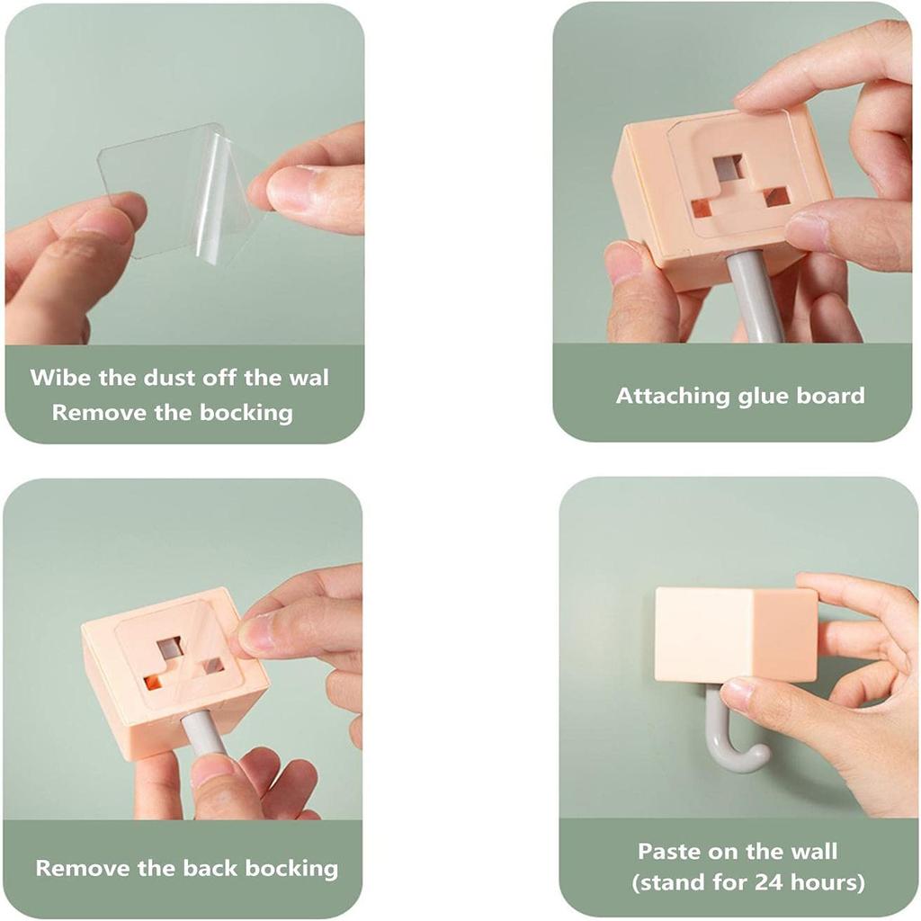 Креативный крючок для кошек, милый мультяшный крючок с изображением кошки и мыши, декоративный крючок для спальни, вешалки для дверей, крючки для украшения стен дома