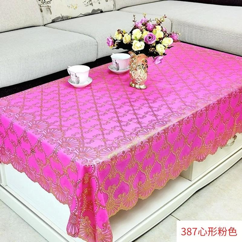 Водонепроницаемая, Маслостойкая И Защищающая От Ожогов Скатерть для Кофейного Столика, Несмываемая Прямоугольная Скатерть для Обеденного Стола, Бытовая Скатерть для Гостиной, Легкая Роскошная Скатерть