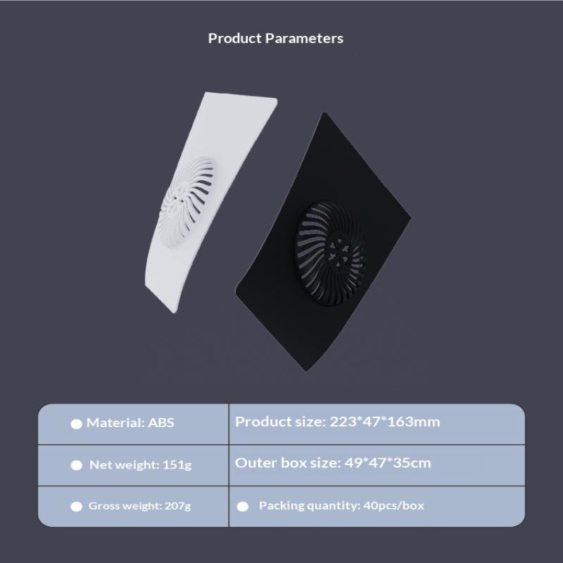 Лицевая панель для консоли PS5 Slim с вентиляционным отверстием, верхняя половина, сменная лицевая панель, защитный кожух для PS5 Slim