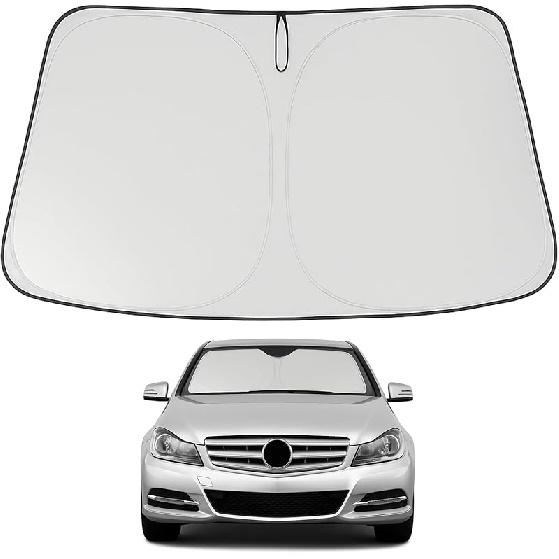 Складная солнцезащитная шторка на лобовое стекло Proadsy 2025 для RAV4, подходит для кроссовера RAV-4 SUV Crossover, TRD Off-Road, LE XLE Premium Limited.