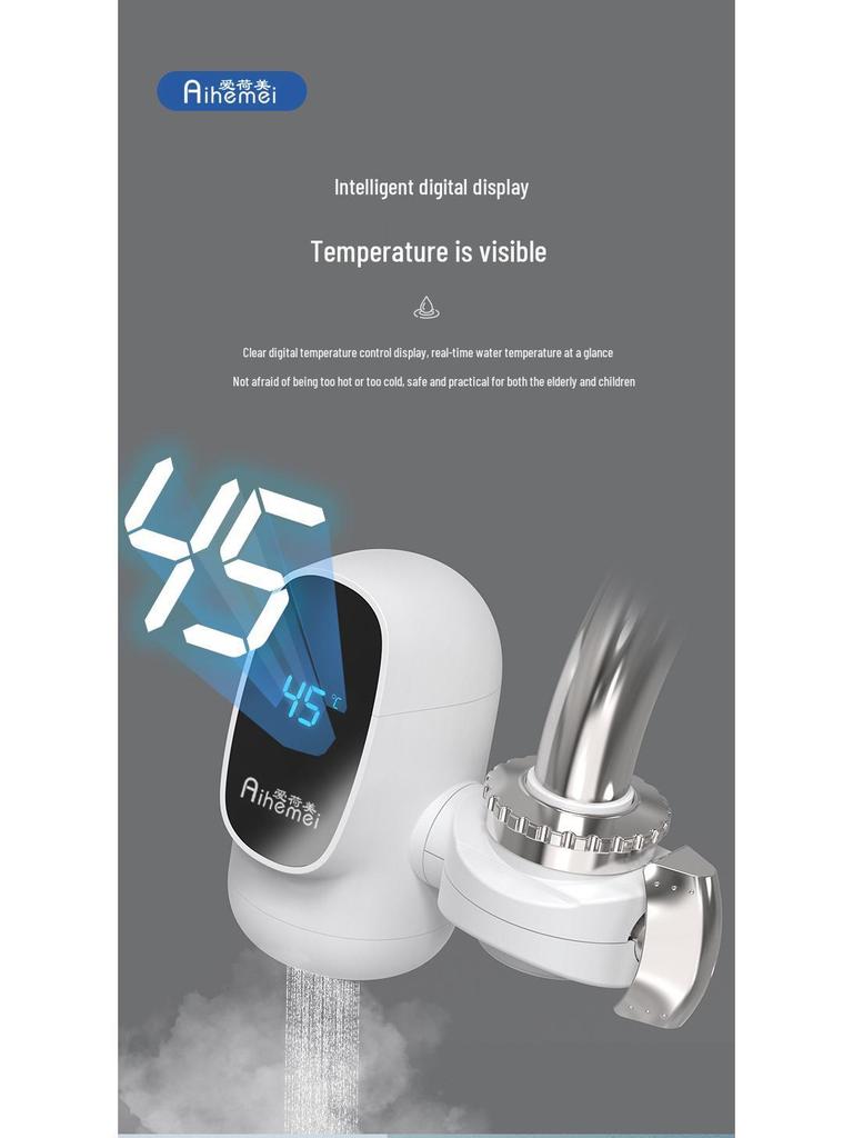 Instant Hot Electric Water Faucet: Kitchen Dual-Use, Cold & Hot, Installation-Free