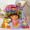 Dora Explorer Blanket Soft Warm Cozy Great for Couch Livingroom Sofa Four Seasons Universal Modern Style Birthday Christmas Gift Blanket