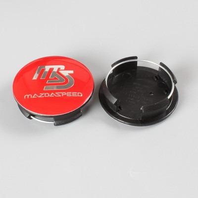 4pc 56mm 3D Car Badge Wheel Center Cover Hub Cap Stickers For Mazda Speed MS 2 3 5 6 7 323 RX8 Axela Atenza CX-3 CX-4 CX-5 CX-8D FF20