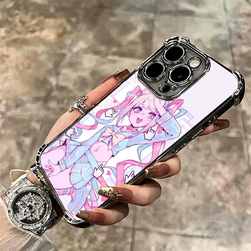 Стримерша-нуждашка Перегрузка Мягкий Чехол Для Телефона Для iPhone 15 16 17 Air 14 Pro Max 16E Plus 13 12 Mini Покрытие Противоударный Fundas