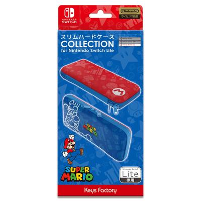 Лицензионный тонкий жесткий чехол COLLECTION для Nintendo Switch Lite [Продукт Nintendo] (Супер Марио)
