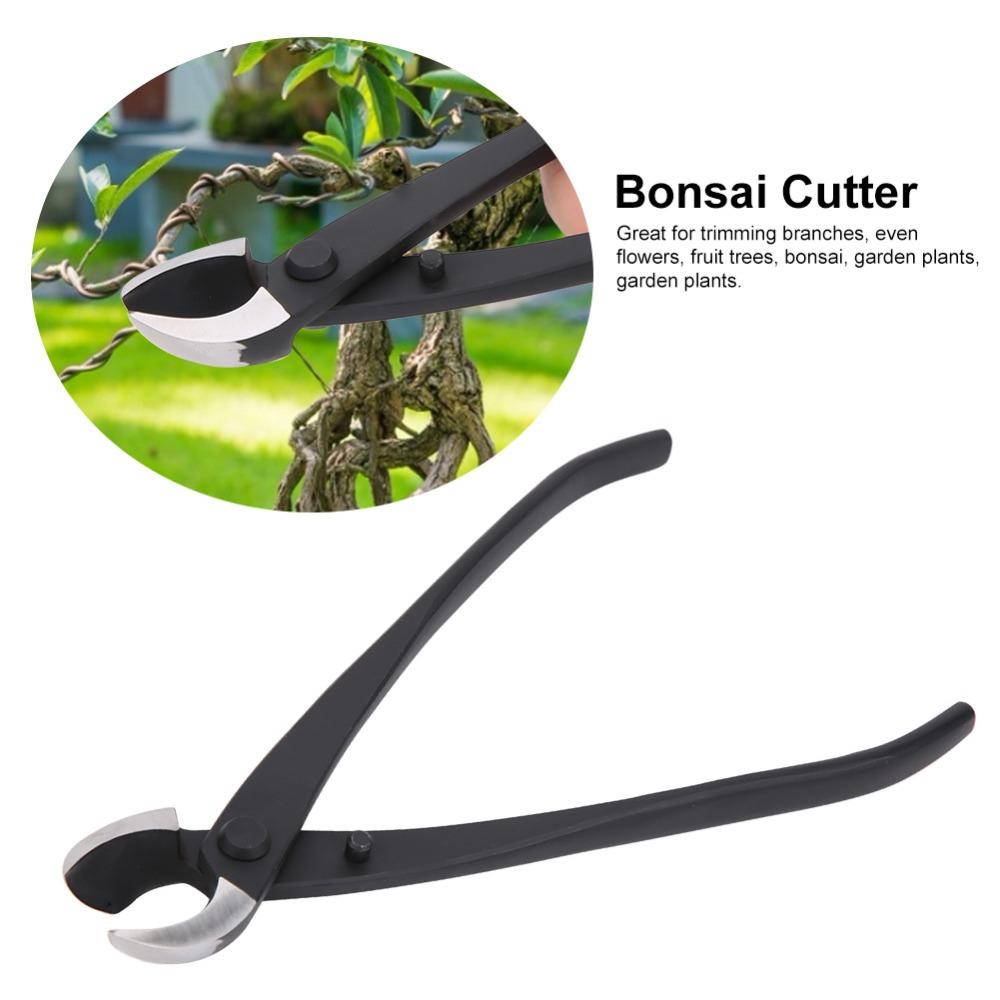 Concave Edge Concave Branch Cutter Black Pruning Shears Tool Durable Bonsai Modeling Tool