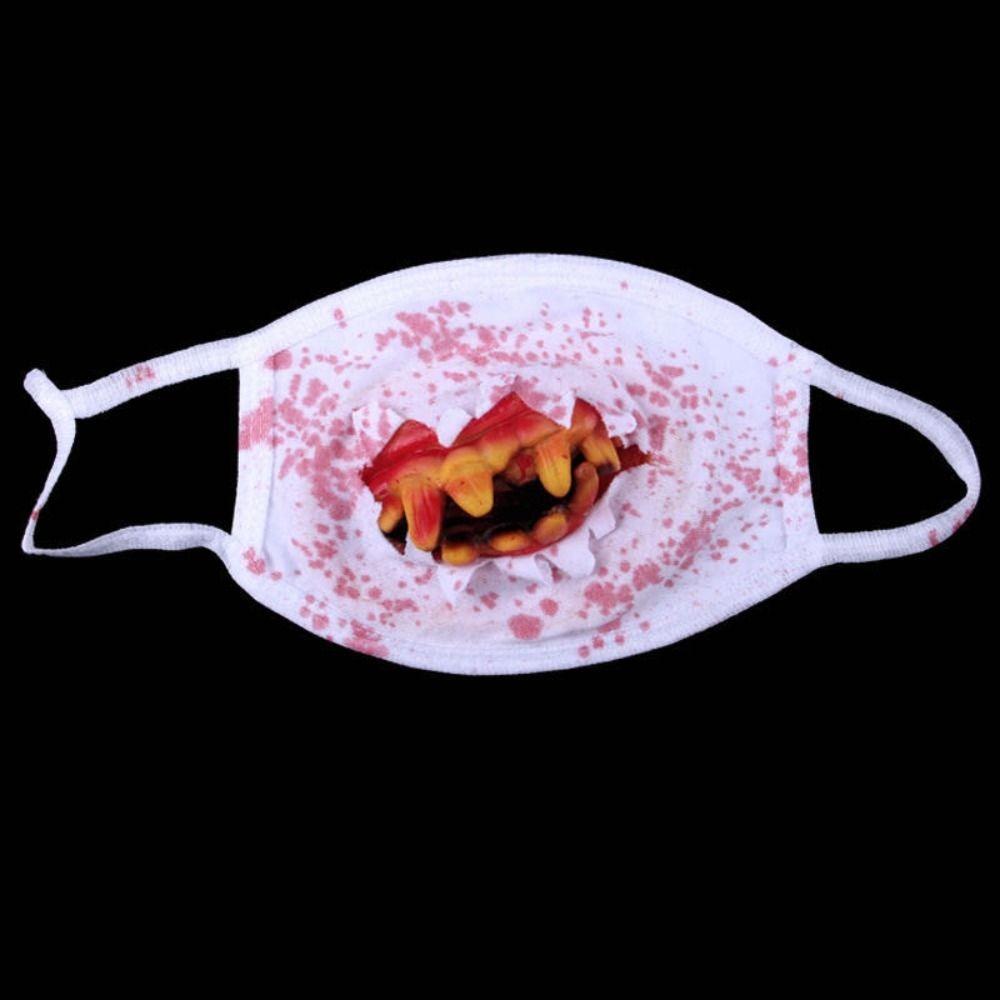 Ghost Blood Mittens Dress Up Cosplay Props Terrifying Blood Stain Masks  Prank