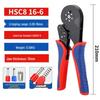 6-16 Tube Terminal Crimping Pliers - Electrician's Hexagonal Copper Lug Tool