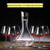 Набор для вина Shangqi Glass с водопадным декантером и 6 бокалами