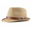 Fashion Straw Hat Men Sun Hats Unisex Jazz Cap Bucket Hat Sun Cap Summer Hat For Women Panama Hat Photography Props 56-58CM