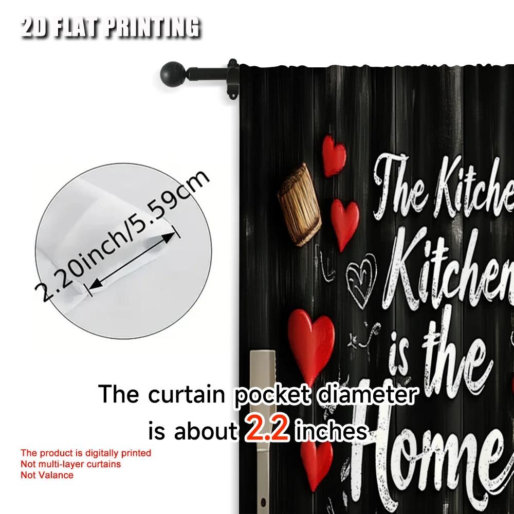 2pcs, plane printing Print Curtains Chic Blackout Kitchen Polyester Woven (without rod) Decorations For Home Use for Living