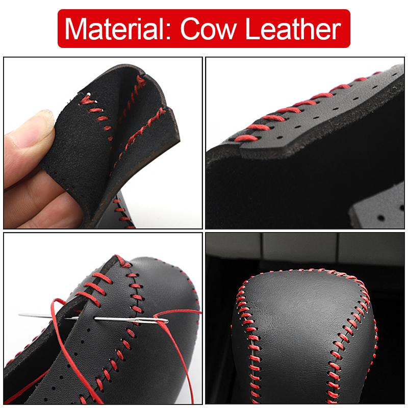 Для Toyota Camry 70 XV70 2018-2022 2023 кожаные автомобильные ошейники переключения передач автомобиля ручка переключения передач чехол украшение