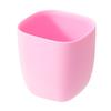 Color Kids 1PCS Silicone Baby Cup Portable Feeding Water Bottle Training Snack Cup Pure Color BPA Free Learning Toddler Cup