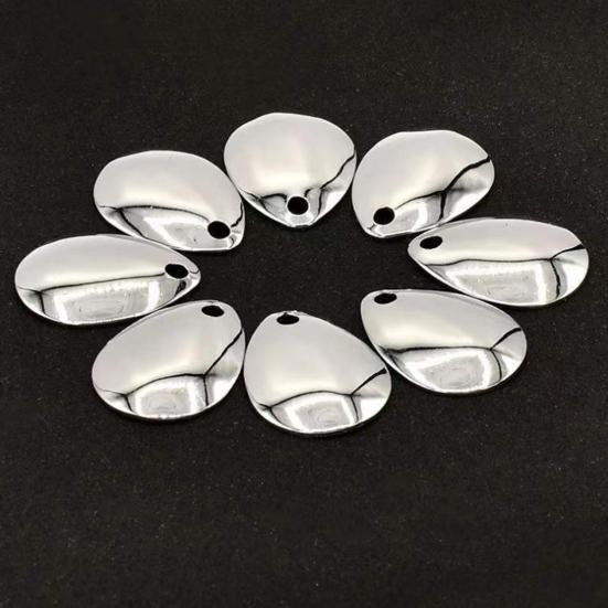 50 шт. Блесны-лепестки Яркий цвет Легкое вращение Гладкая отделка Широкое применение Защита от ржавчины Рыболовный аттрактор Компактная блесна-спиннер