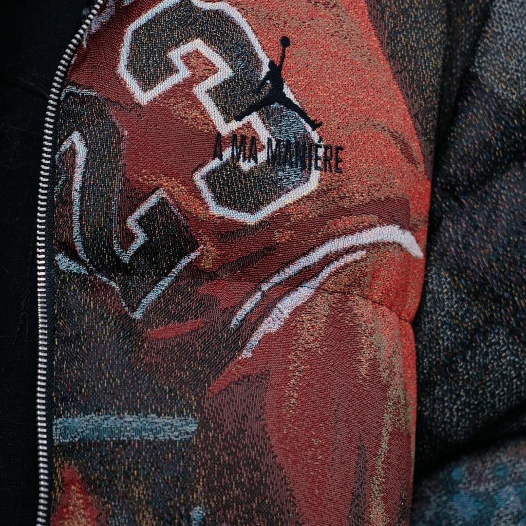 Jordan Stand Collar Zipper Fashion Versatile Sports Casual Cotton Jacket Men Jacket Black DR1419-045