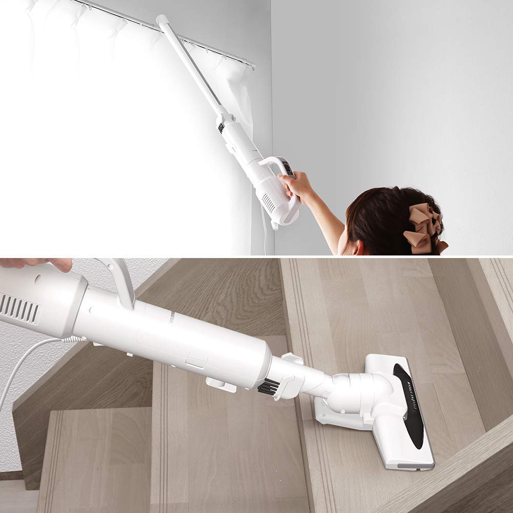 Iris Ohyama Vacuum Cleaner Corded Handy Stick Cleaner Paper Pack Lightweight Body Weight 2WAY Cord Hook Paper Pack 25 Pieces 1.1kg IC-SB1