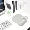 Эргономичный коврик для мыши с поддержкой запястья, нескользящая основа, облегчающая боль, гладкий игровой коврик для мыши, подушка для запястья
