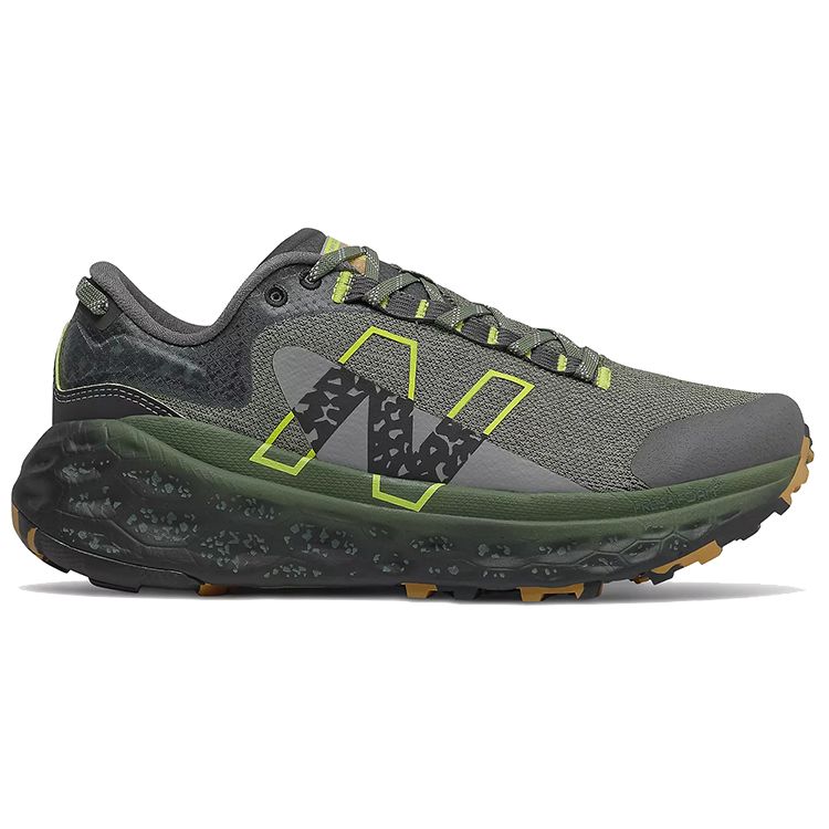 New Balance Мужские кроссовки Fresh Foam X More Trail v2 Норвегия ель зеленые серно-желтые MTMORLY2